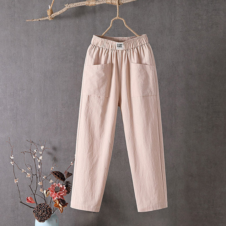 Alyra - Pantaloni Relaxed con Tasche
